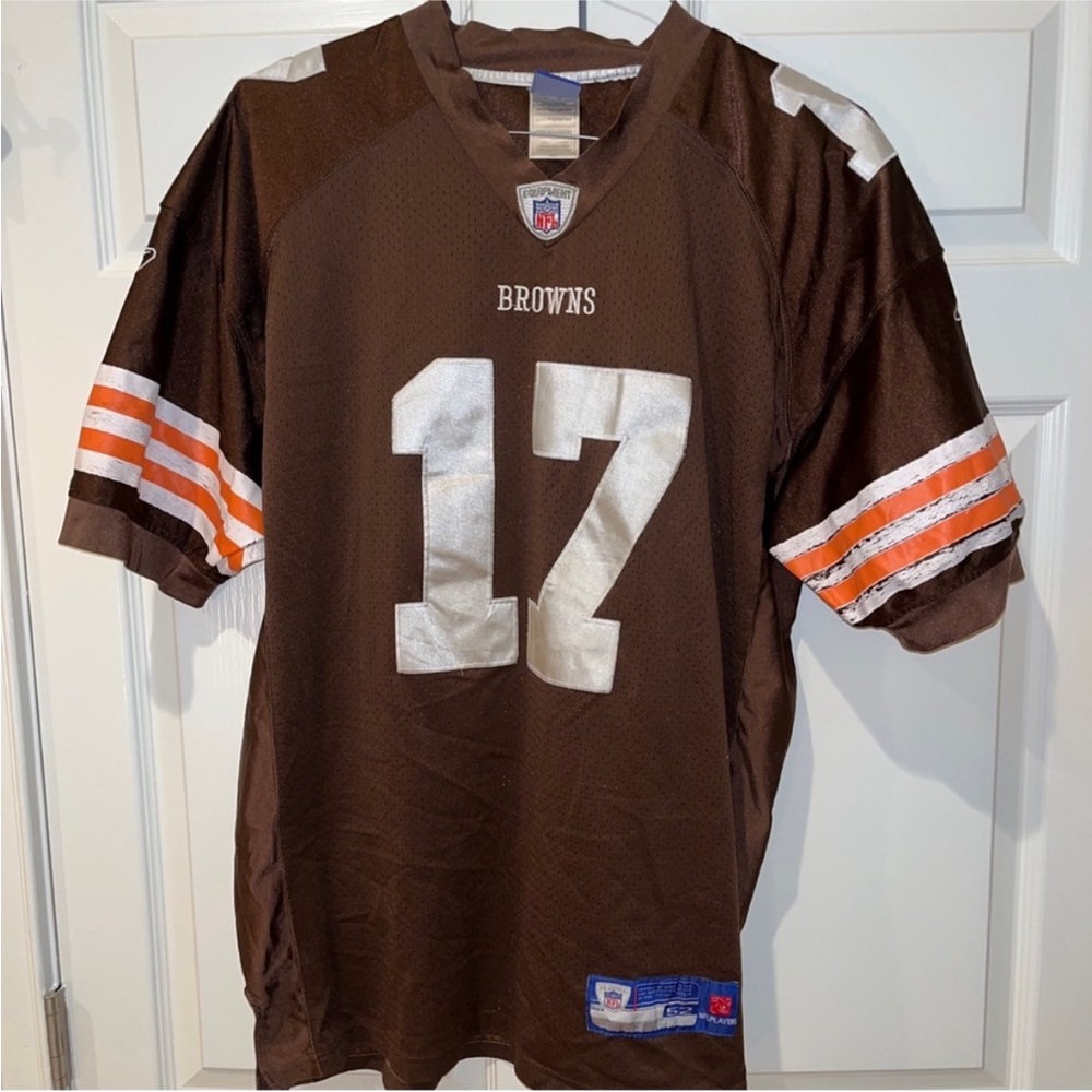 Braylon Edward’s Cleveland Browns NFL Reebok Jersey size 52